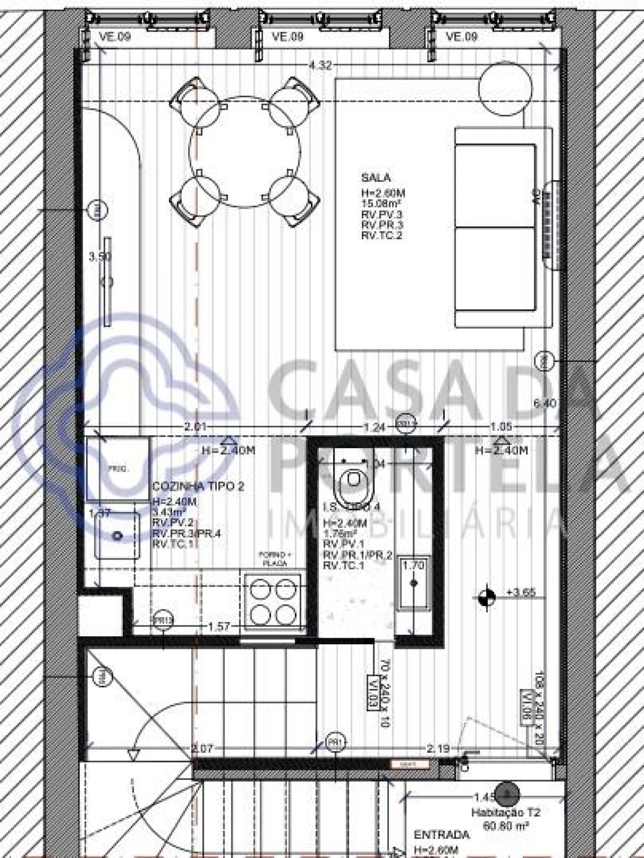 Apartamento T2 para Venda em Cedofeita, Santo Ildefonso, Sé, Miragaia, São Nicolau e Vitória Foto 19