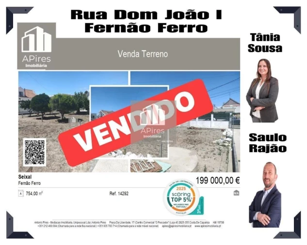 Terreno para Venda em Fernao Ferro