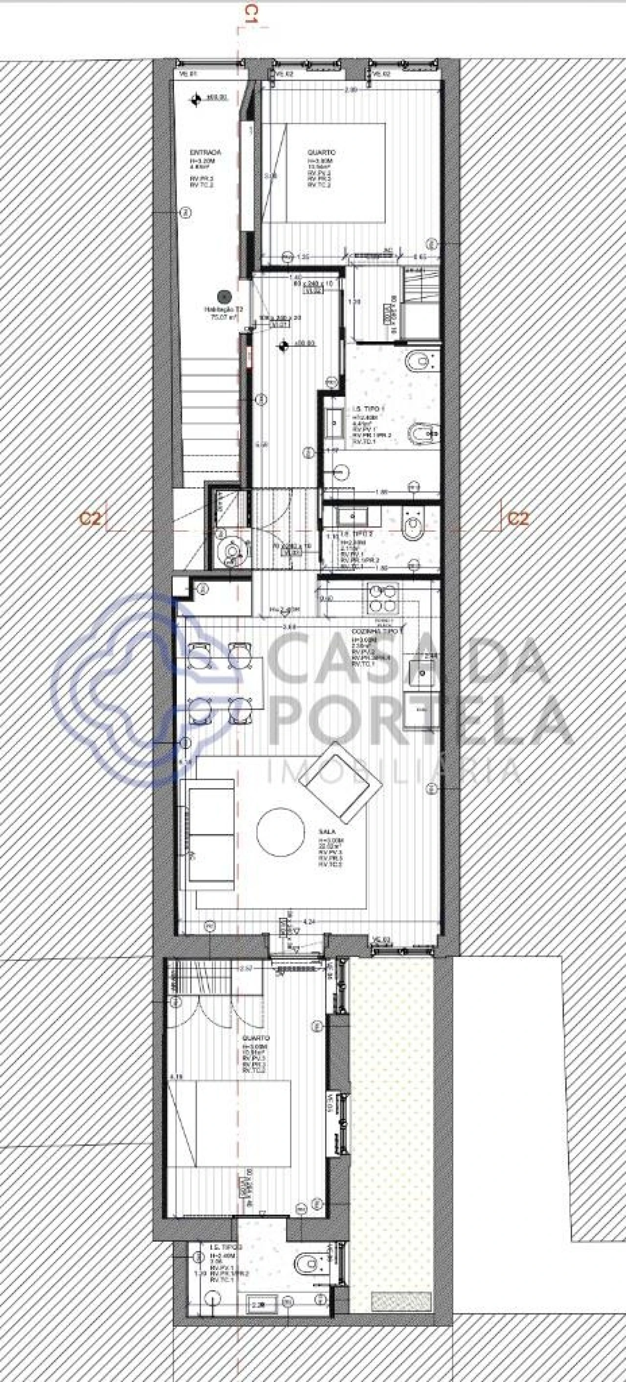 Apartamento T2 para Venda em Cedofeita, Santo Ildefonso, Sé, Miragaia, São Nicolau e Vitória Foto 16