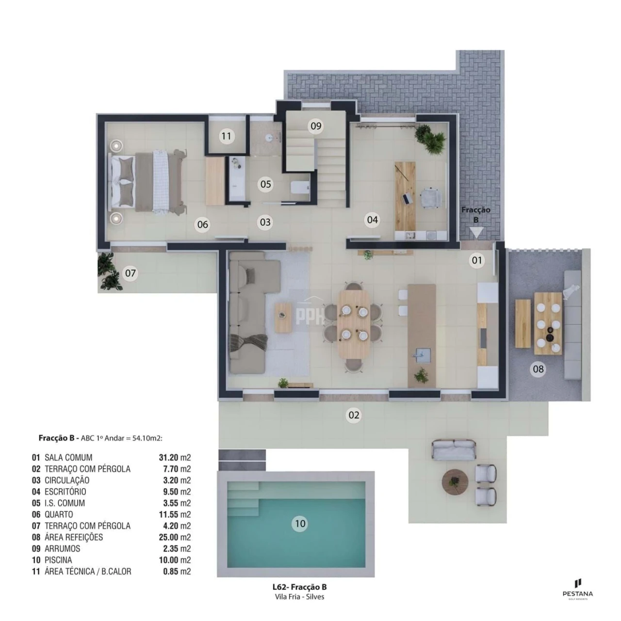 Apartamento T3 para Venda em Silves Foto 12