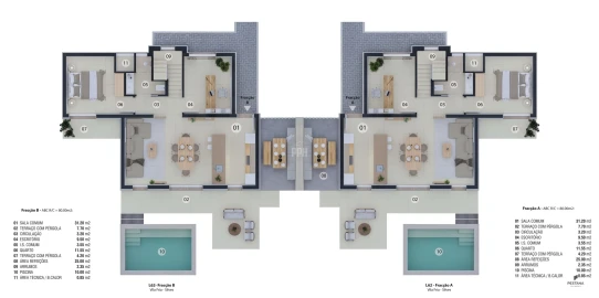 Apartamento T3 para Venda em Silves