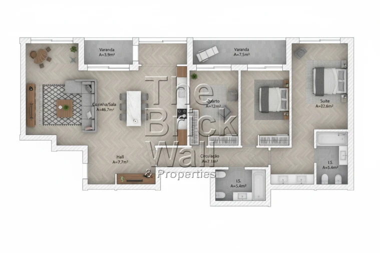 Apartamento T3 para Venda em Alverca do Ribatejo e Sobralinho Foto 49
