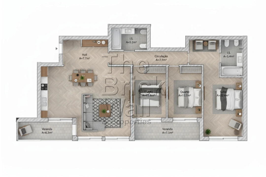 Apartamento T3 para Venda em Alverca do Ribatejo e Sobralinho Foto 49