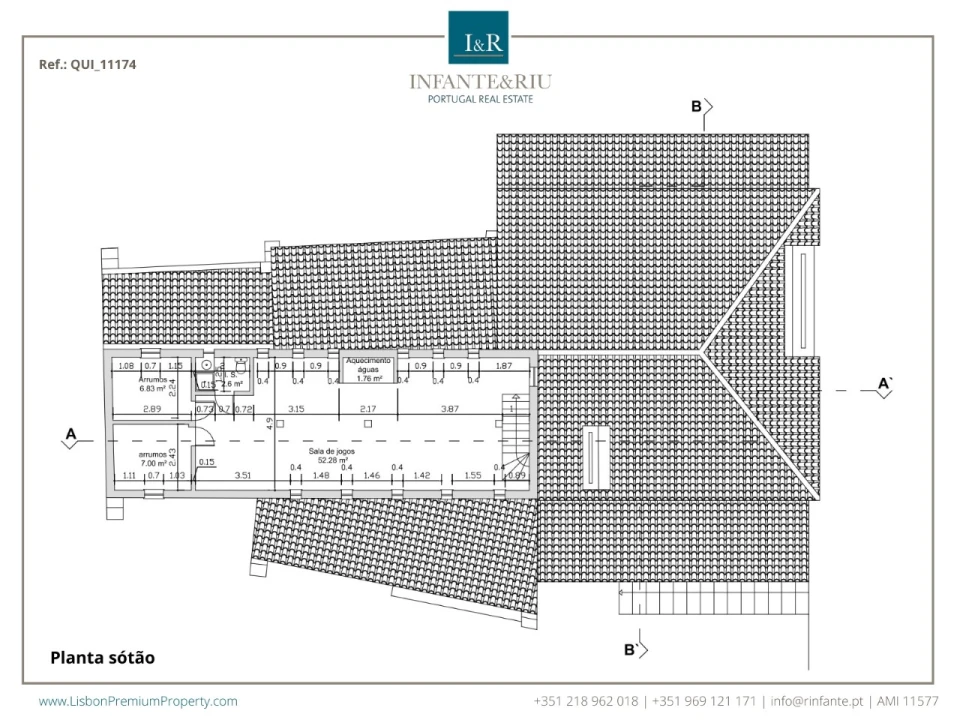 Quinta T10 para Venda em Nossa Senhora da Vila, Nossa Senhora do Bispo e Silveiras Planta 3