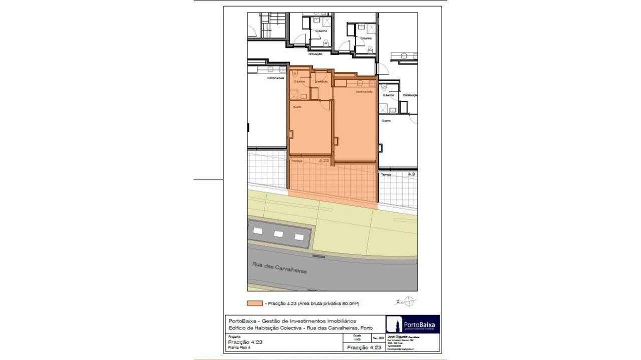 Apartamento T1 para Venda em Cedofeita, Santo Ildefonso, Sé, Miragaia, São Nicolau e Vitória Foto 28