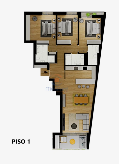 Apartamento T3 para Venda em Loures