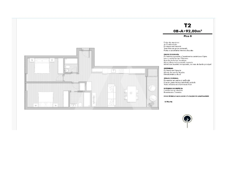 Apartamento T2 para Venda em Gafanha da Boa Hora Foto 13