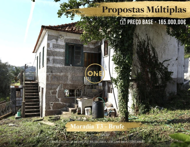 Moradia T3 para Venda em Brufe