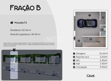 Moradia T3 para Venda em Caniço