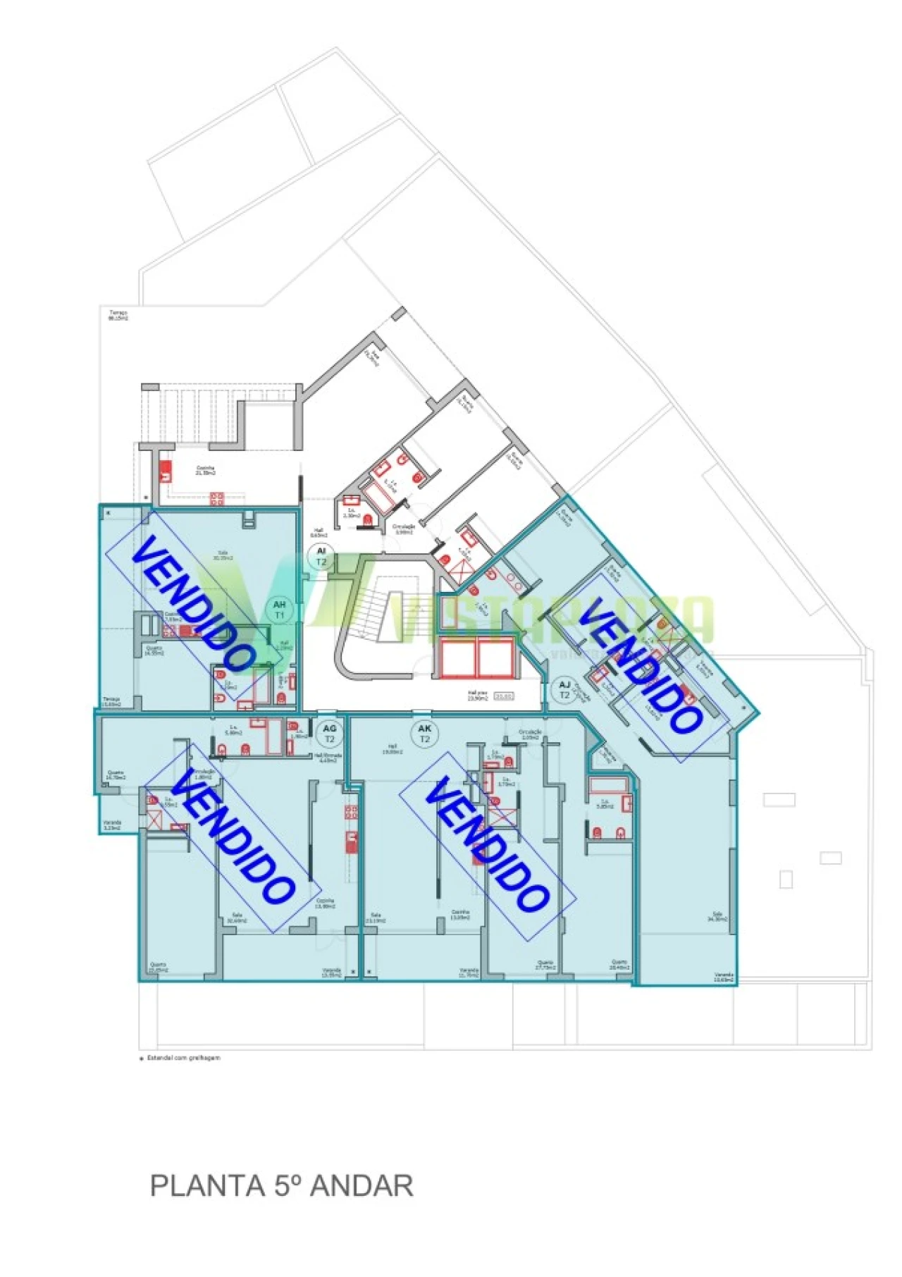 Apartamento T2 para Venda em Portimão Foto 64