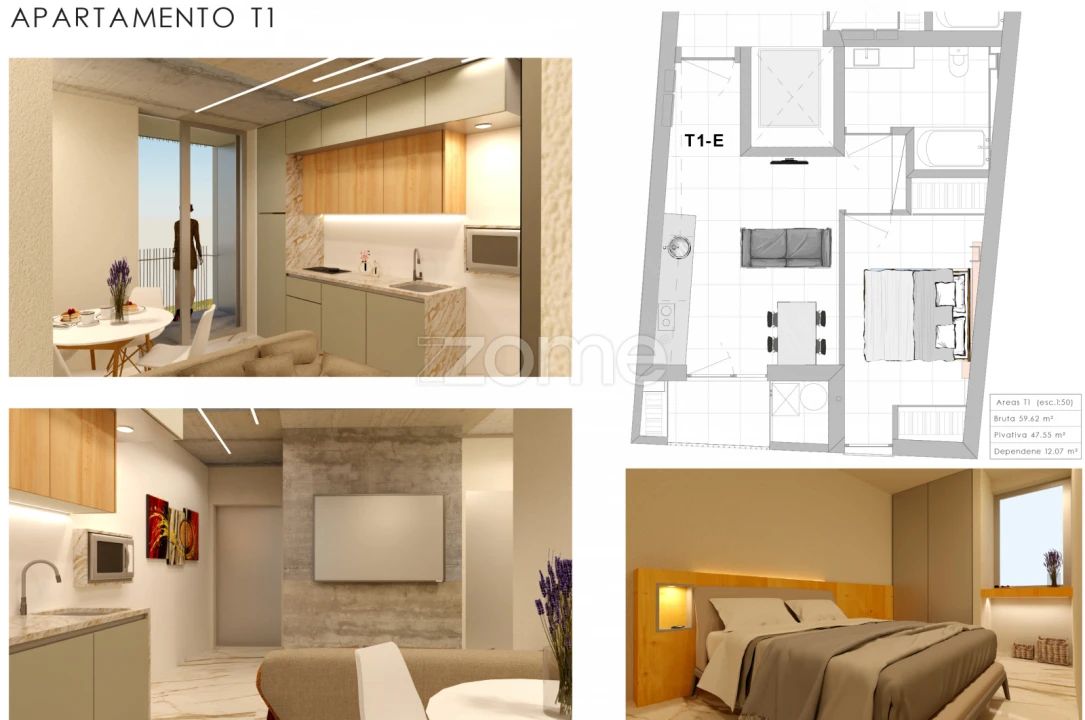 Apartamento T1 para Venda em Cantanhede e Pocariça Foto 12