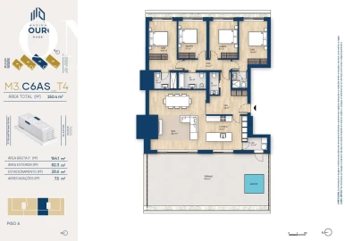 Apartamento T4 para Venda em Santa Marinha e São Pedro da Afurada