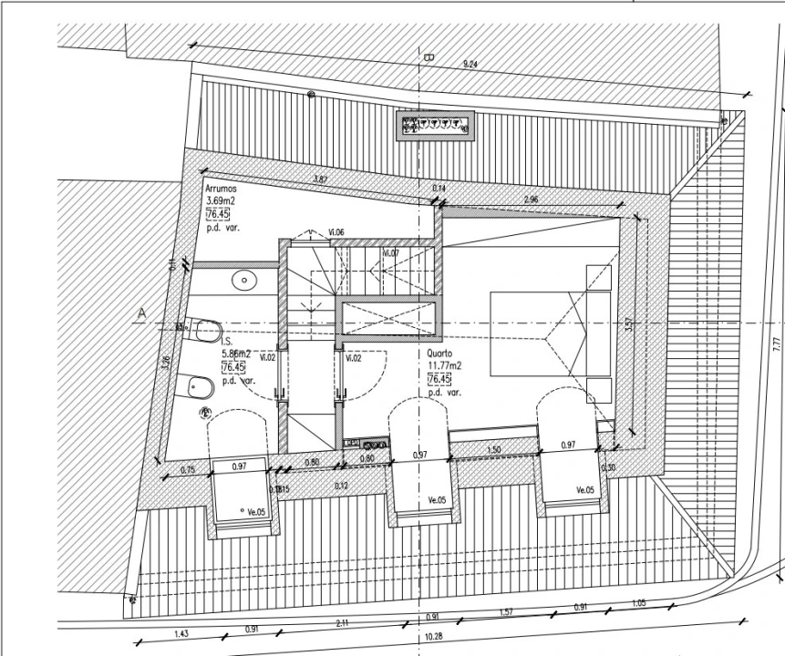 Apartamento T8 para Venda em São Vicente Planta 5