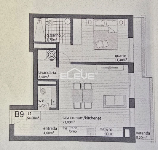 Apartamento T1 para Venda em Matosinhos e Leça da Palmeira Foto 10