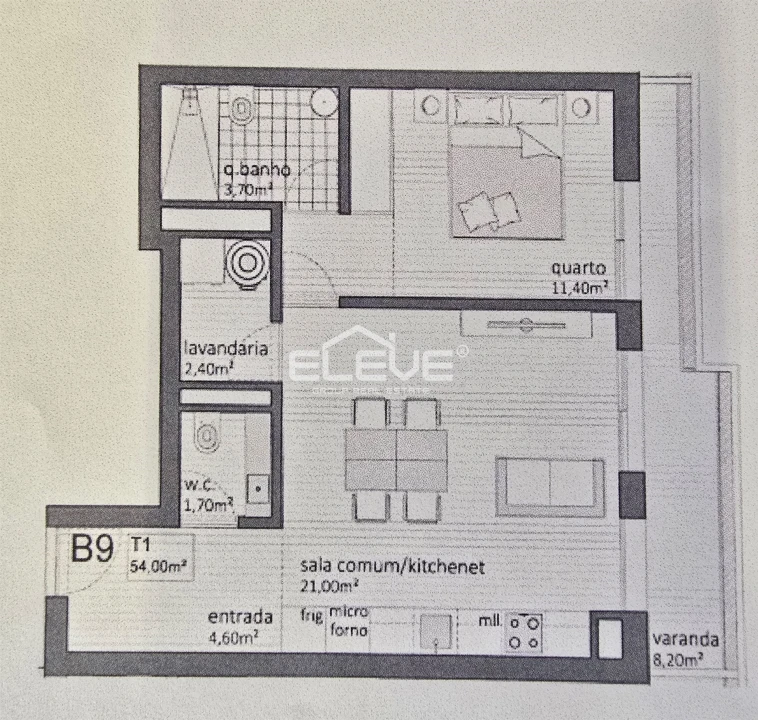 Apartamento T1 para Venda em Matosinhos e Leça da Palmeira Foto 10
