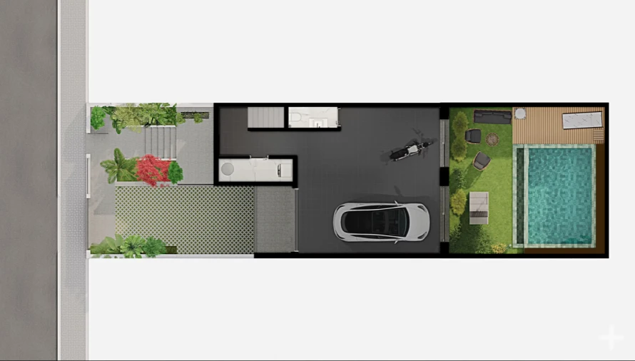 Moradia T3 para Venda em Alcabideche Planta 2