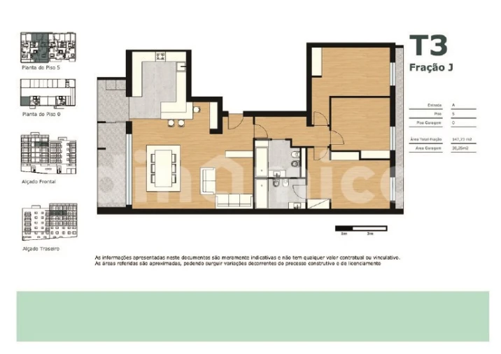 Apartamento T3 para Venda em Azurem Foto 8