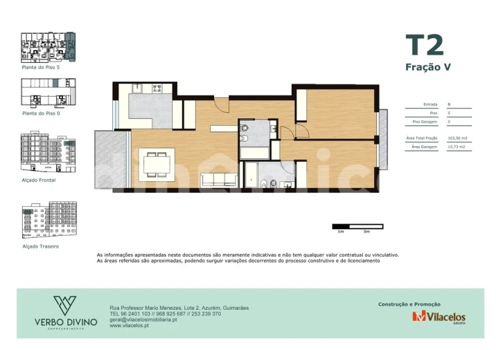 Apartamento T2 para Venda em Azurem Foto 8