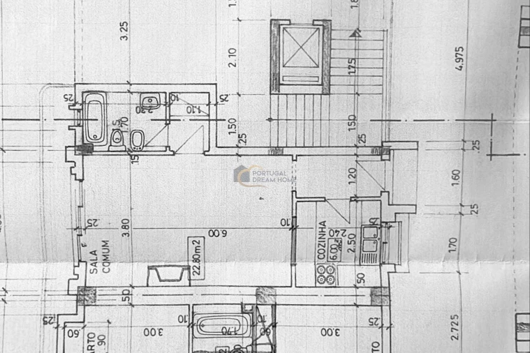 Apartamento T1 para Venda em Albufeira e Olhos de Água Planta 1