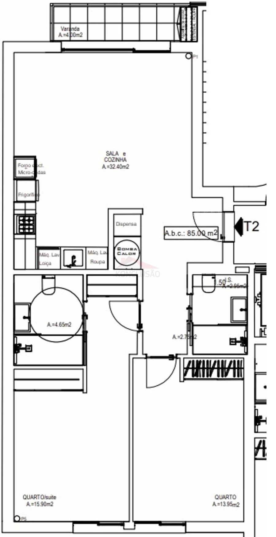 Apartamento T2 para Venda em Sacavém e Prior Velho Foto 12
