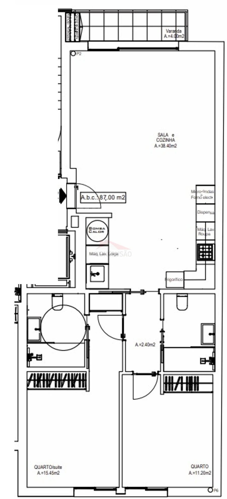 Apartamento T2 para Venda em Sacavém e Prior Velho Foto 12