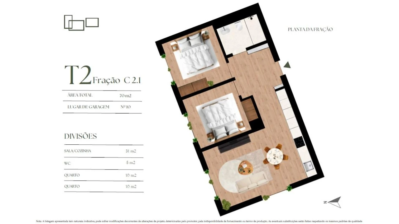 Apartamento T2 para Venda em Campanhã Foto 25