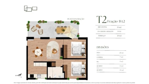 Apartamento T2 para Venda em Campanhã