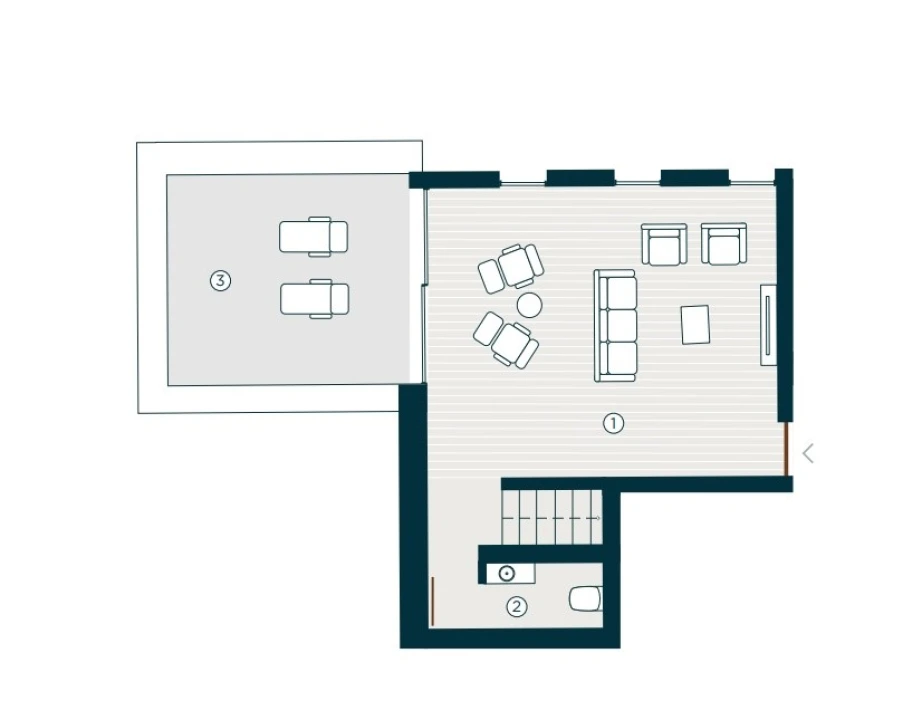 Apartamento T3 para Venda em Santa Marinha e São Pedro da Afurada Planta 2