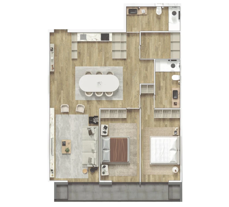 Apartamento T2 para Venda em Braga (Maximinos, Sé e Cividade) Foto 38