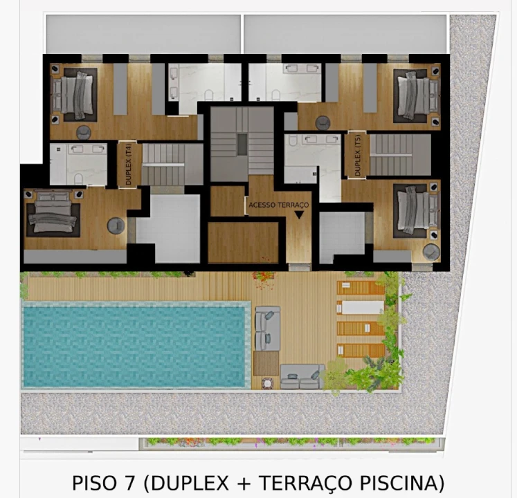 Apartamento T5 para Venda em Loures Planta 2