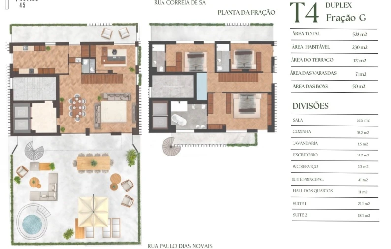Apartamento T4 para Venda em Lordelo do Ouro e Massarelos Planta 1