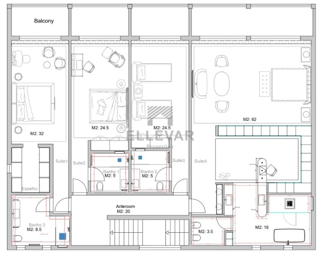 Moradia T4 para Venda em São Gonçalo Foto 27