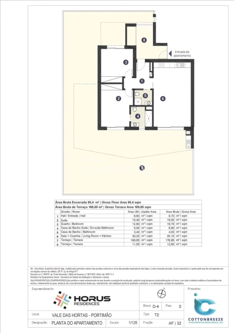 Apartamento T2 para Venda em Portimão