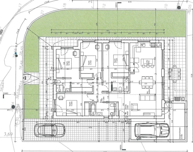 Moradia T4 para Venda em Quinta do Anjo Planta 1