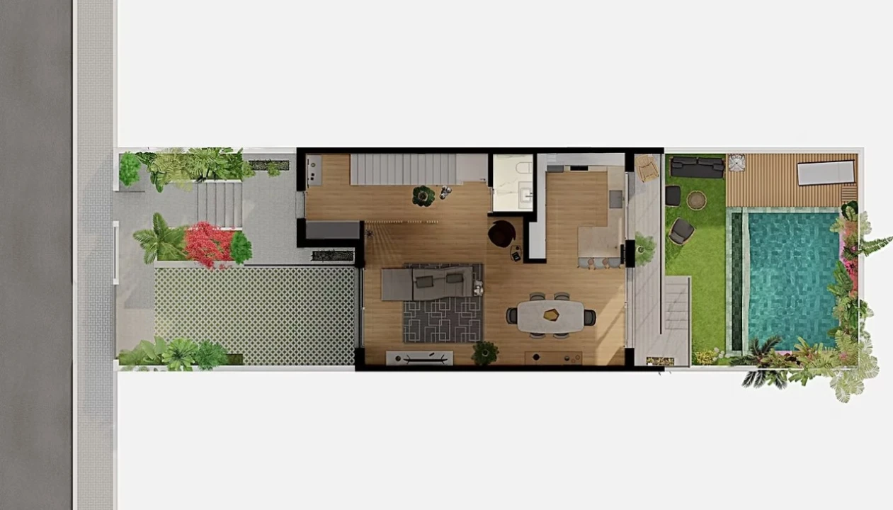 Moradia T3 para Venda em Alcabideche Planta 3