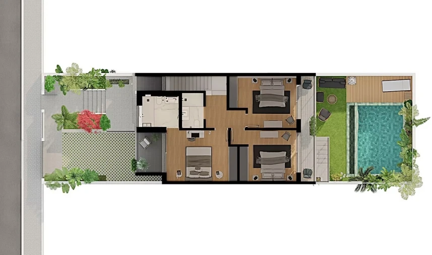 Moradia T3 para Venda em Alcabideche Planta 2