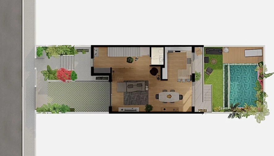 Moradia T3 para Venda em Alcabideche Planta 3