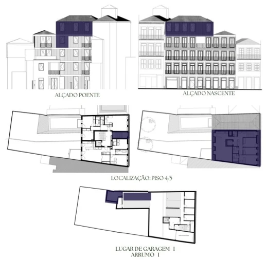 Apartamento T3 para Venda em Cedofeita, Santo Ildefonso, Sé, Miragaia, São Nicolau e Vitória Planta 2
