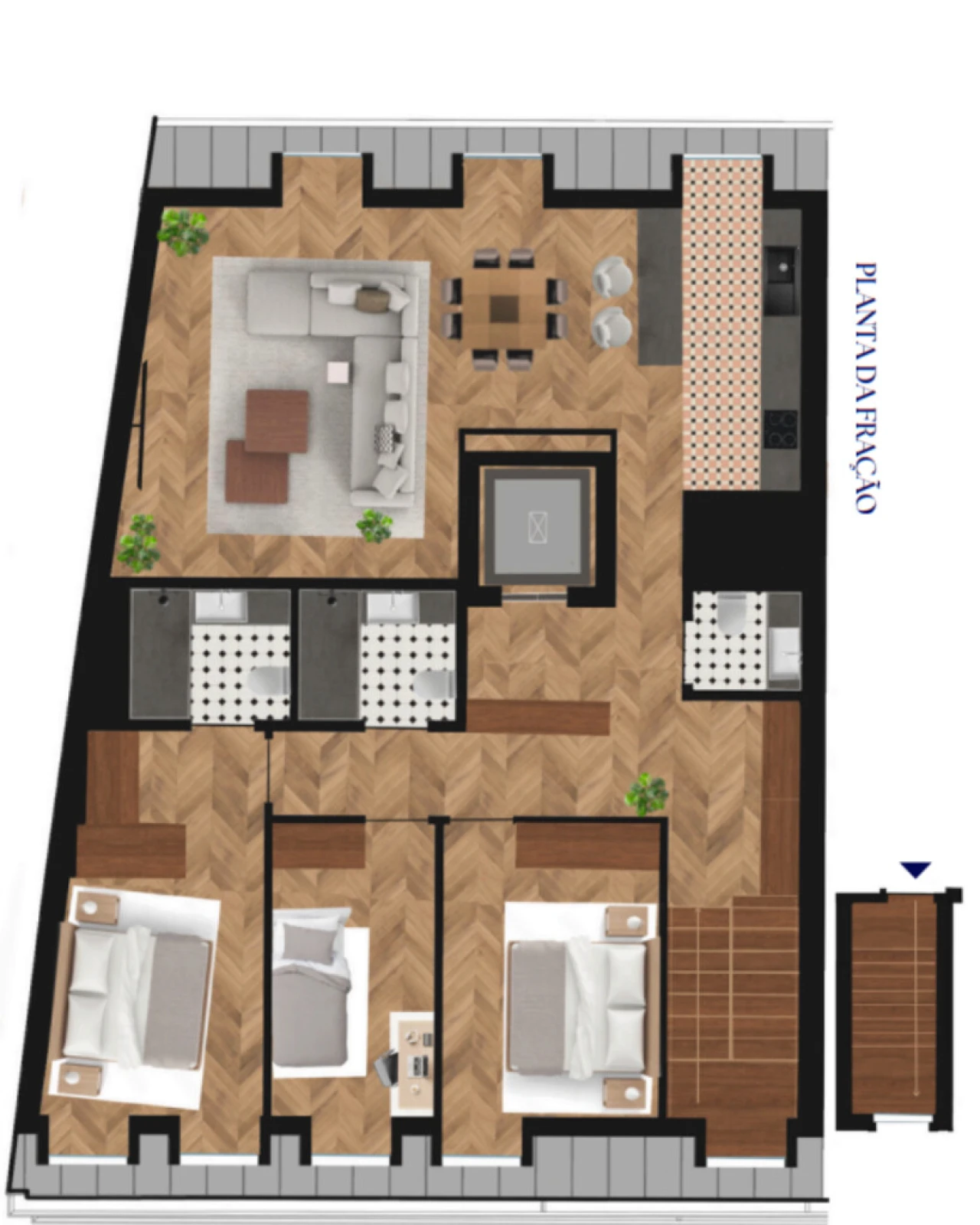 Apartamento T3 para Venda em Cedofeita, Santo Ildefonso, Sé, Miragaia, São Nicolau e Vitória Foto 11