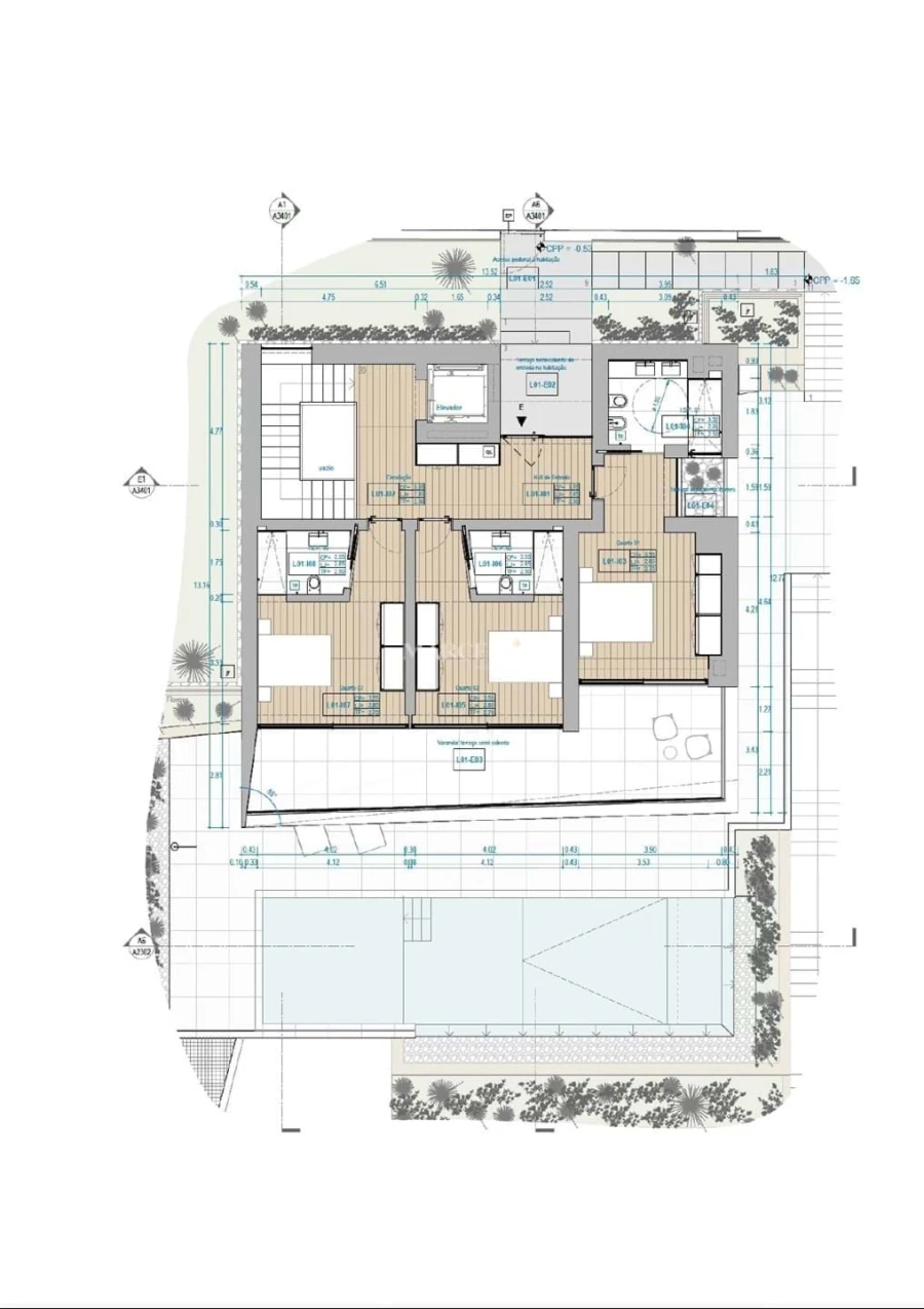 Moradia T4 para Venda em Lagos (São Sebastião e Santa Maria) Planta 1