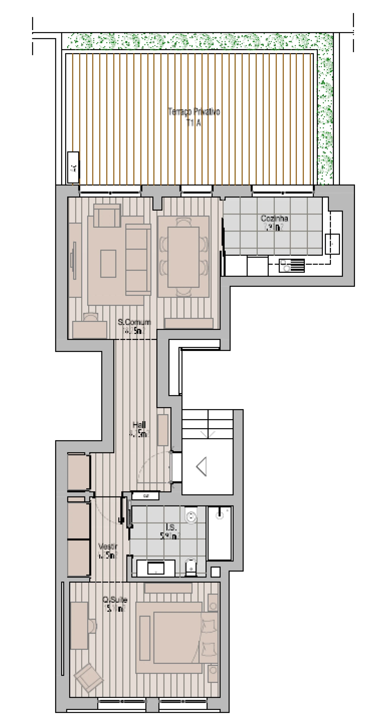 Apartamento T1 para Venda em Avenidas Novas Foto 6