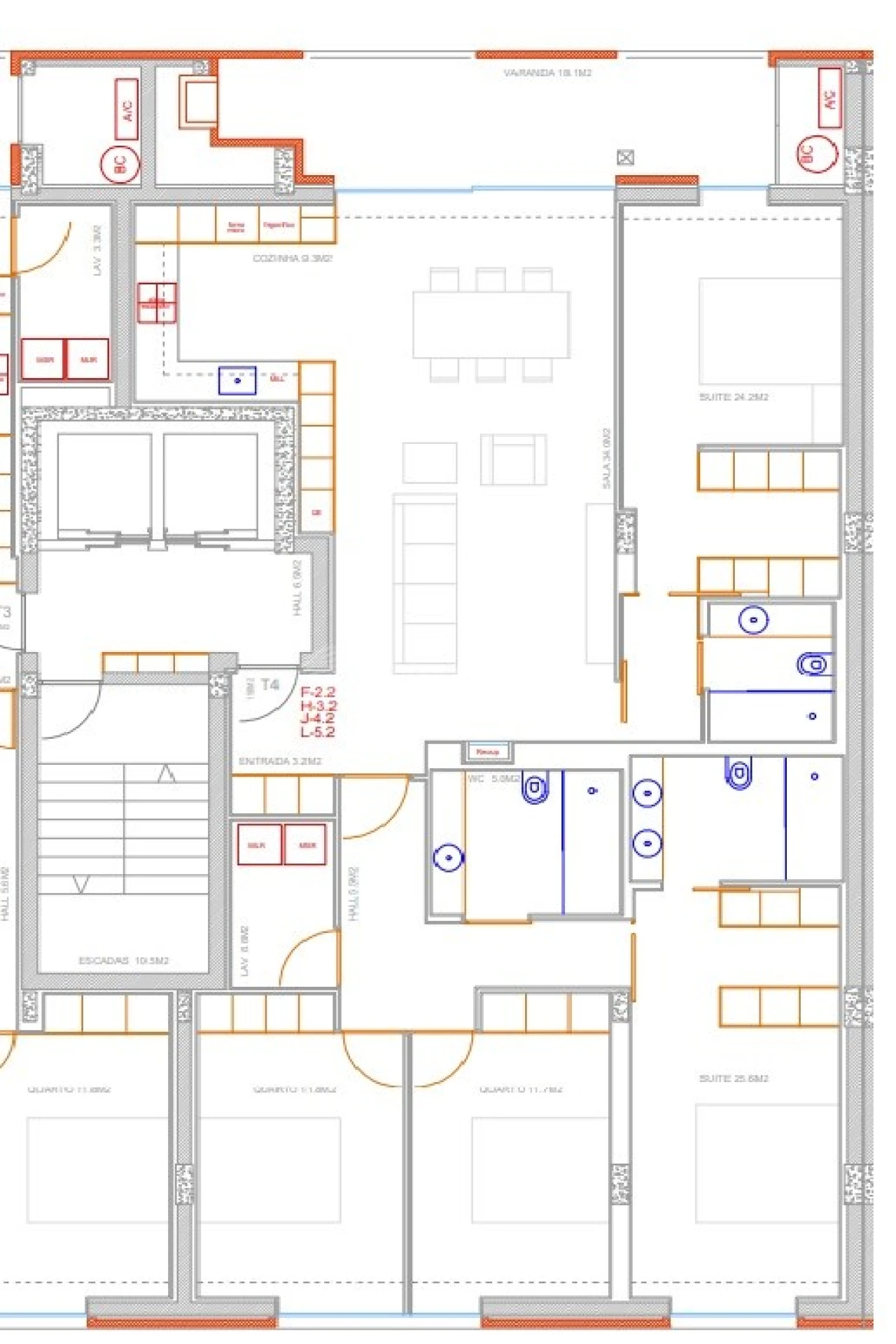 Apartamento T4 para Venda em Costa Foto 38