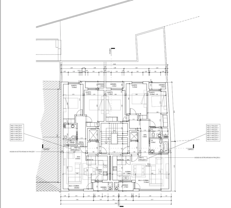 Apartamento T3 para Venda em Corroios Planta 5