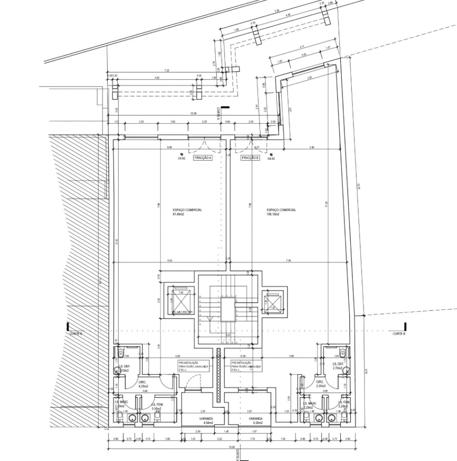 Apartamento T3 para Venda em Corroios Planta 1