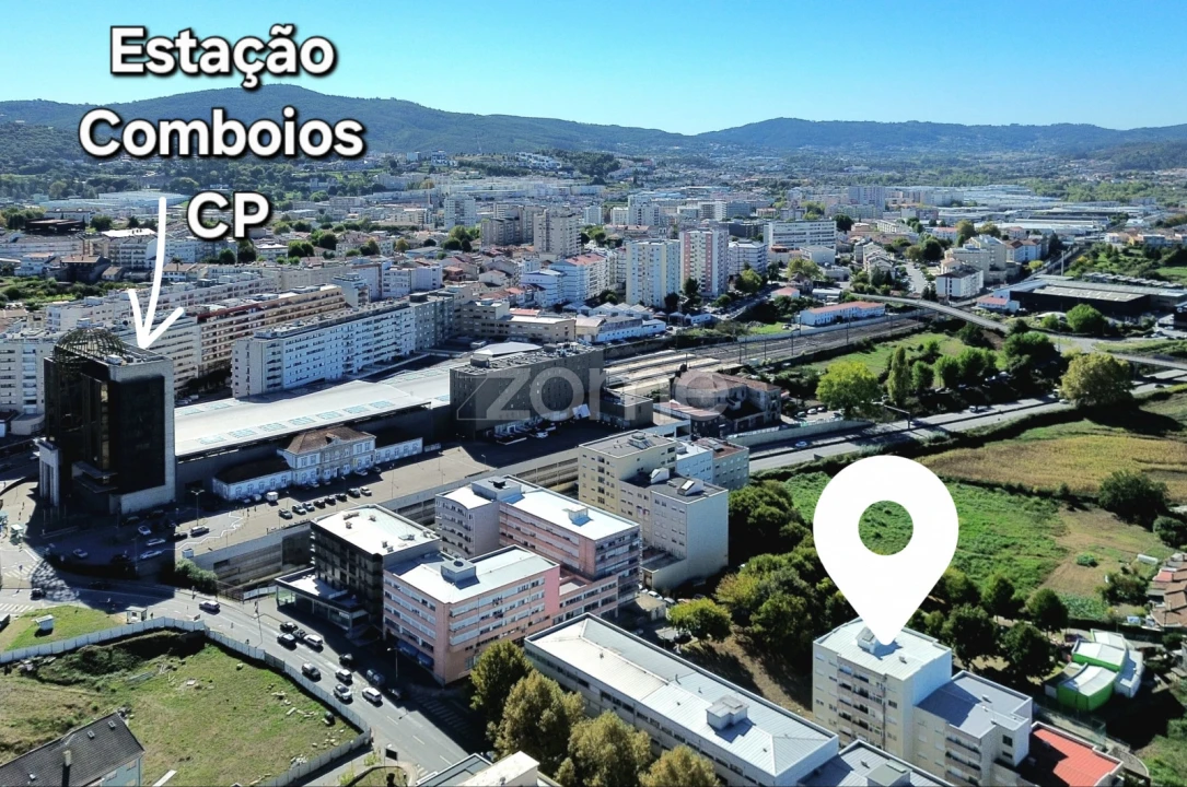 Apartamento T1 para Arrendamento em Braga (Maximinos, Sé e Cividade) Foto 1