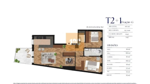 Apartamento T2 para Venda em Cedofeita, Santo Ildefonso, Sé, Miragaia, São Nicolau e Vitória