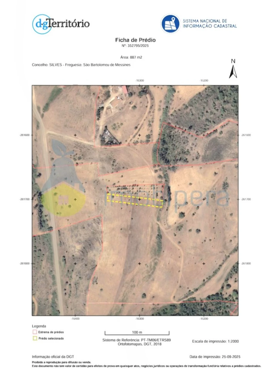 Terreno Agricola ou Rústico para Venda em São Bartolomeu de Messines Foto 8