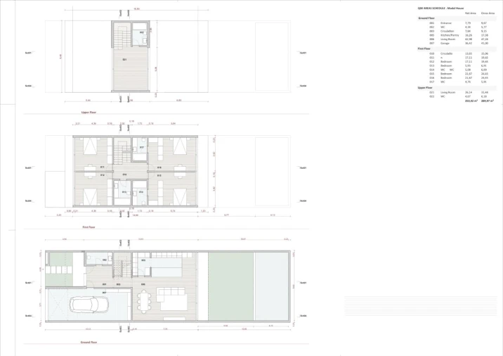 Moradia T4 para Venda em Canidelo Planta 1
