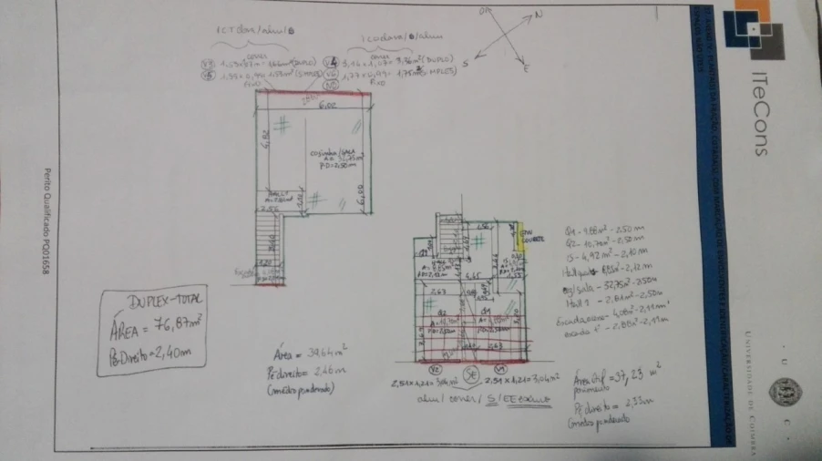 Apartamento T2 para Venda em Cascais e Estoril Planta 1