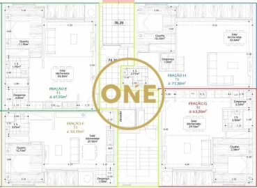 Apartamento T1 para Venda em Vila Nova de Famalicão e Calendário